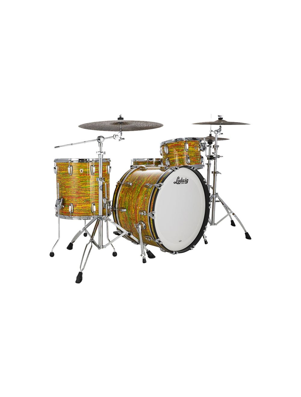 Ludwig 24" Classic Maple Pro Beat - Citrus Mod