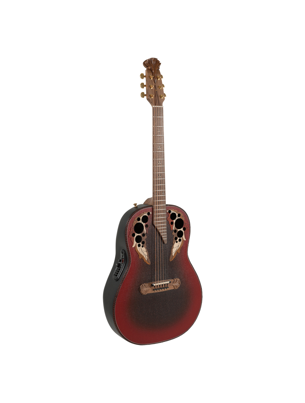 Ovation Adamas I 1687GT-2 A/E Guitar - Reverse Red Burst