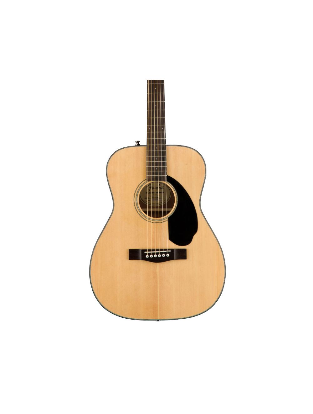 Fender CC-60S Concert Acoustic Guitar - Natural w/ Walnut FB