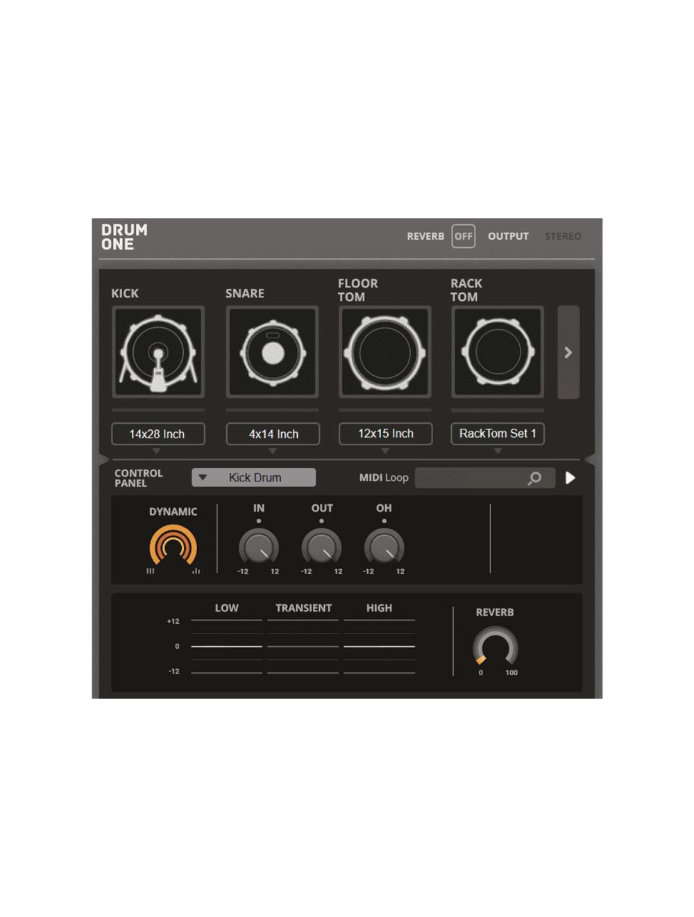 Sound Magic Supreme Drums Orange