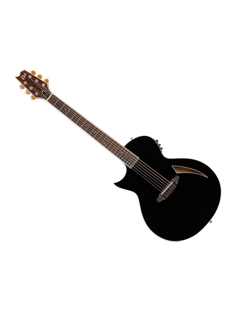ギター LTD TL-6 black ESP LTD TL-6 Acoustic-electric Guitar - Black | Sweetwater