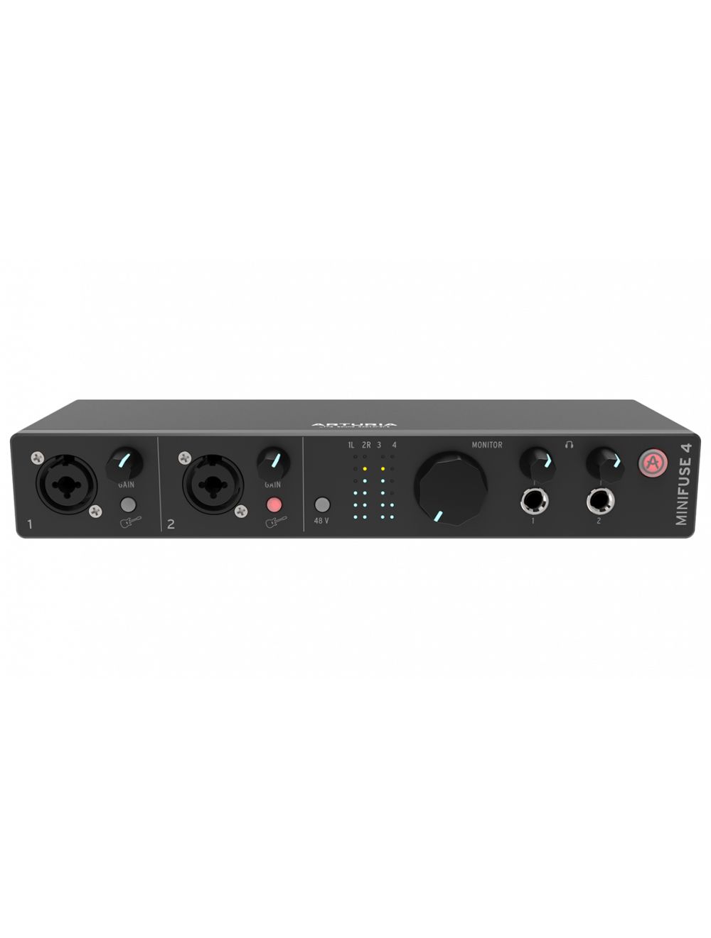 Arturia Minifuse 4 Black 4-in/4-out Audio & MIDI interface