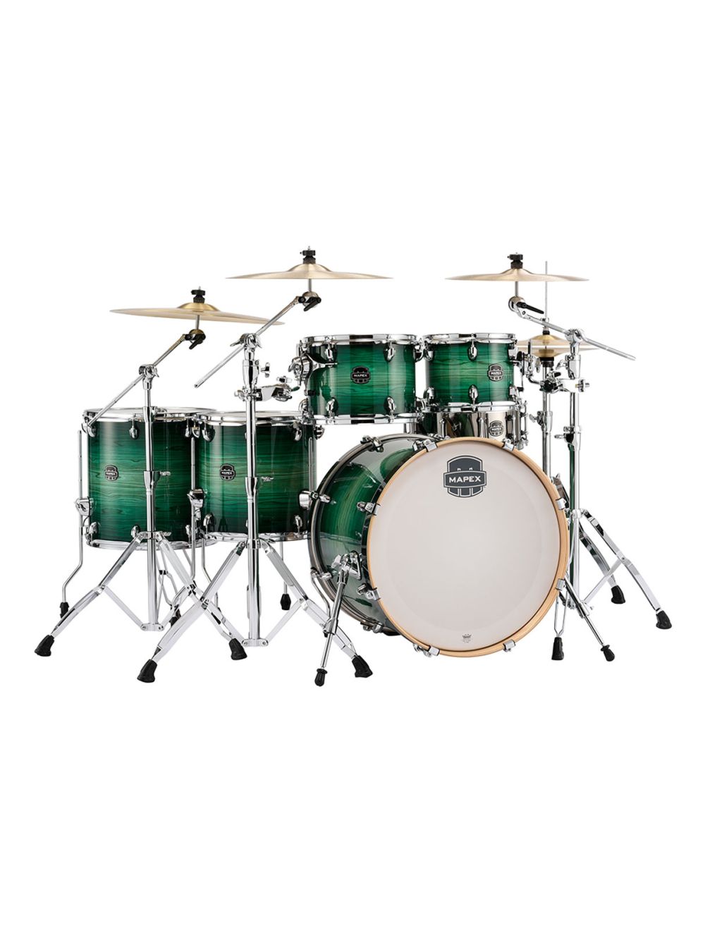 Mapex Armory Series Studioease Shell Pack - Emerald Burst