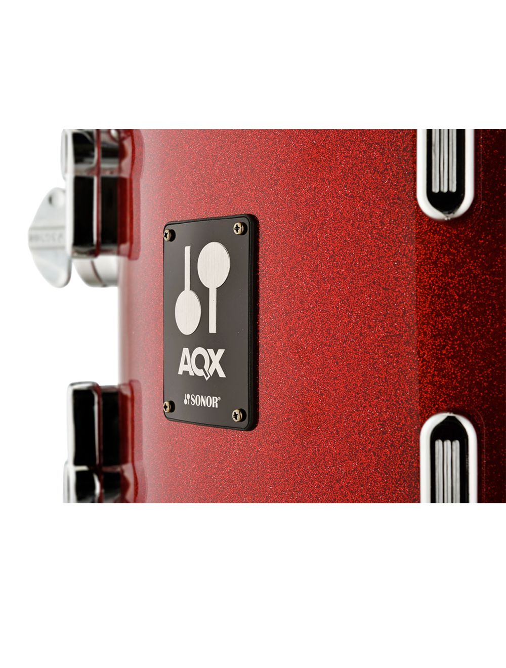 Sonor AQX Jungle 4-pc Shell Pack w/ 16" Kick - Red Moon Sparkle