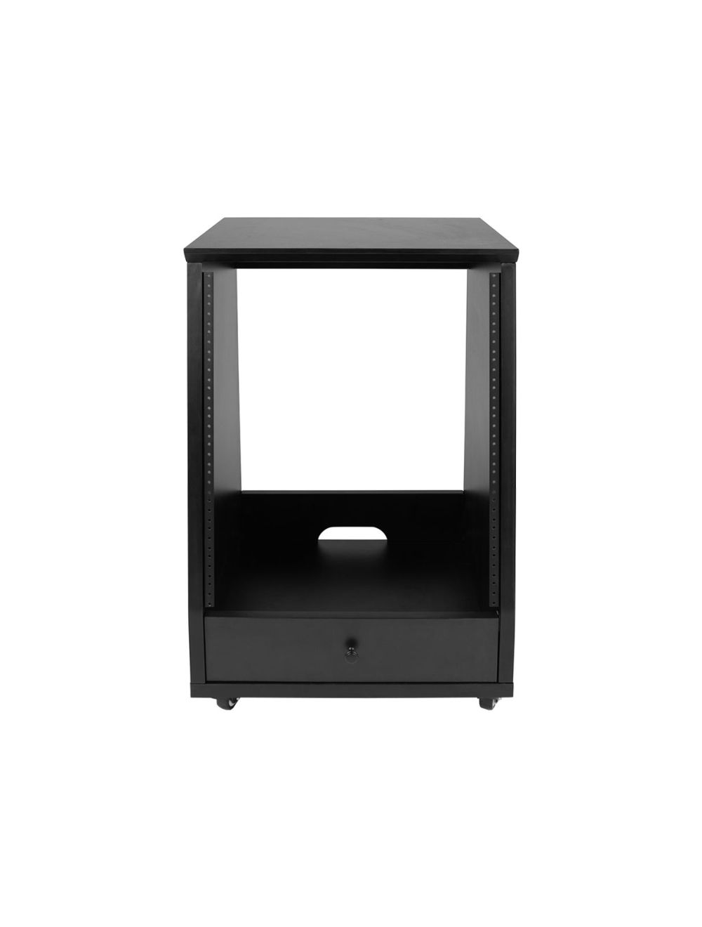 Gator Frameworks GFW-ELITESTUDIORK12-BLK Elite 12U Studio Rack Black - Open Box