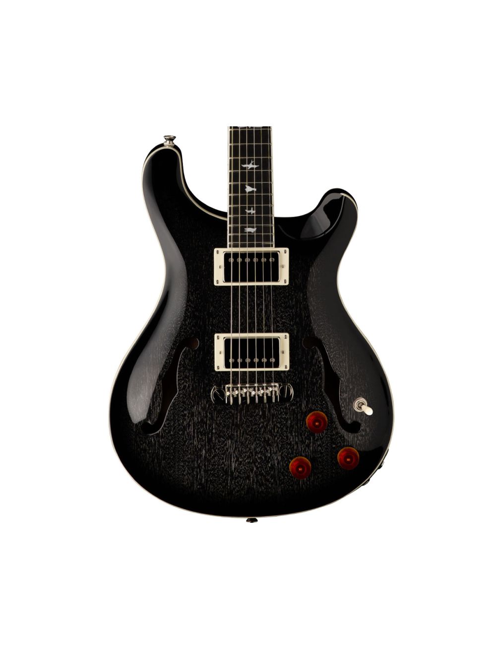 Open Box PRS SE Hollowbody Standard Piezo Dog Hair Smokeburst
