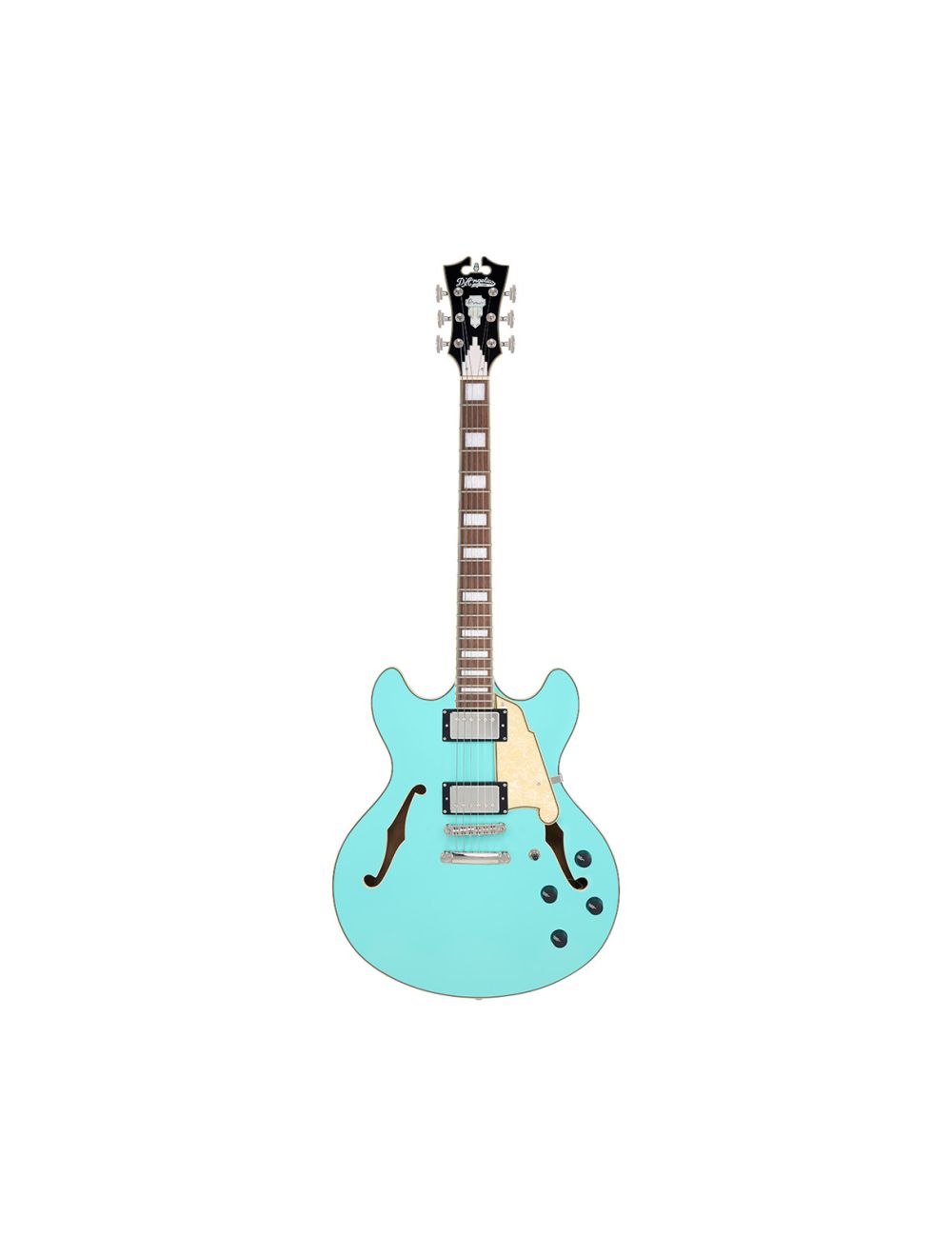 D'Angelico Premier DC Semi-Hollow Guitar - Surf Green