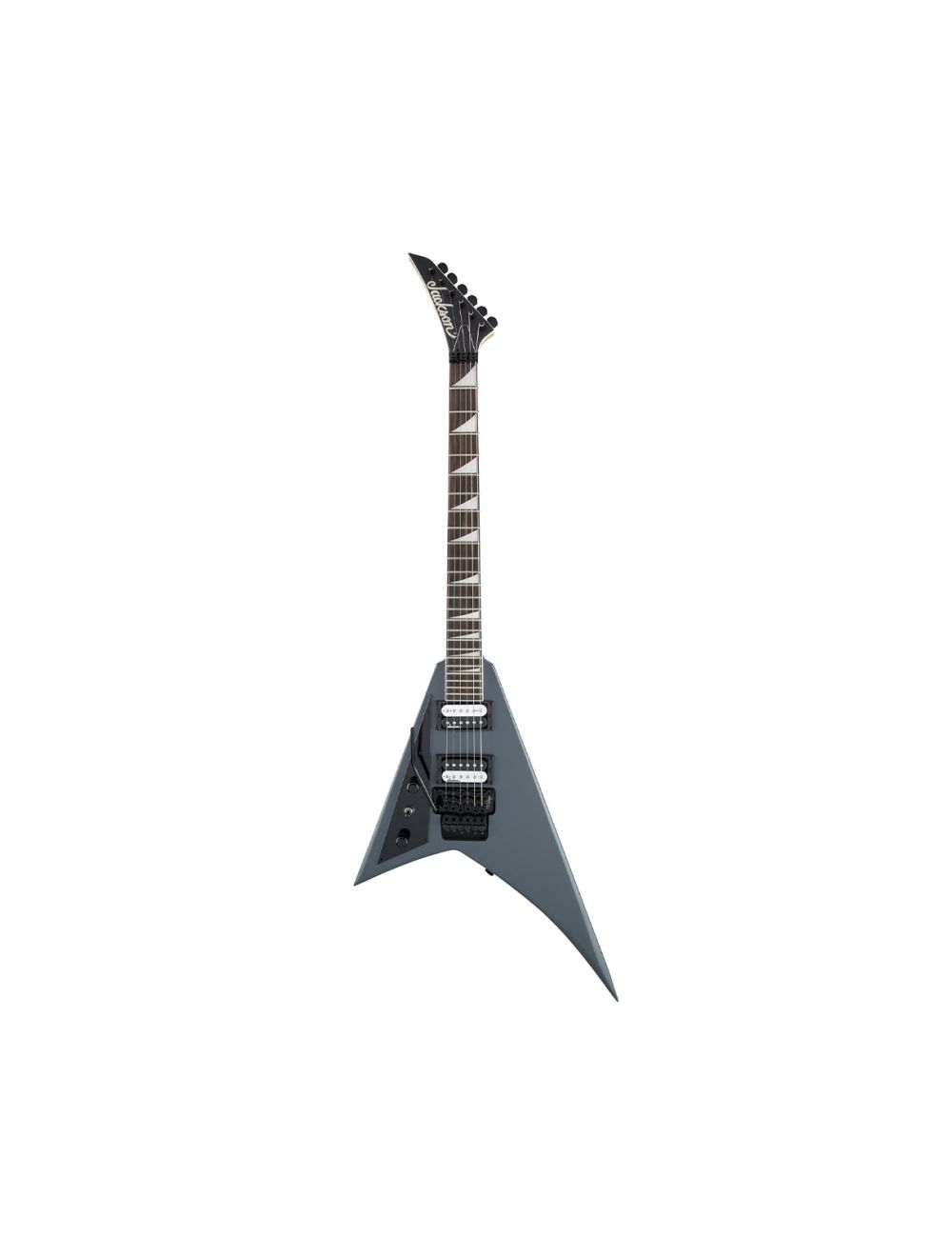 Used Jackson JS Series JS32 Rhoads LH Guitar - Satin Gray w/Amaranth FB