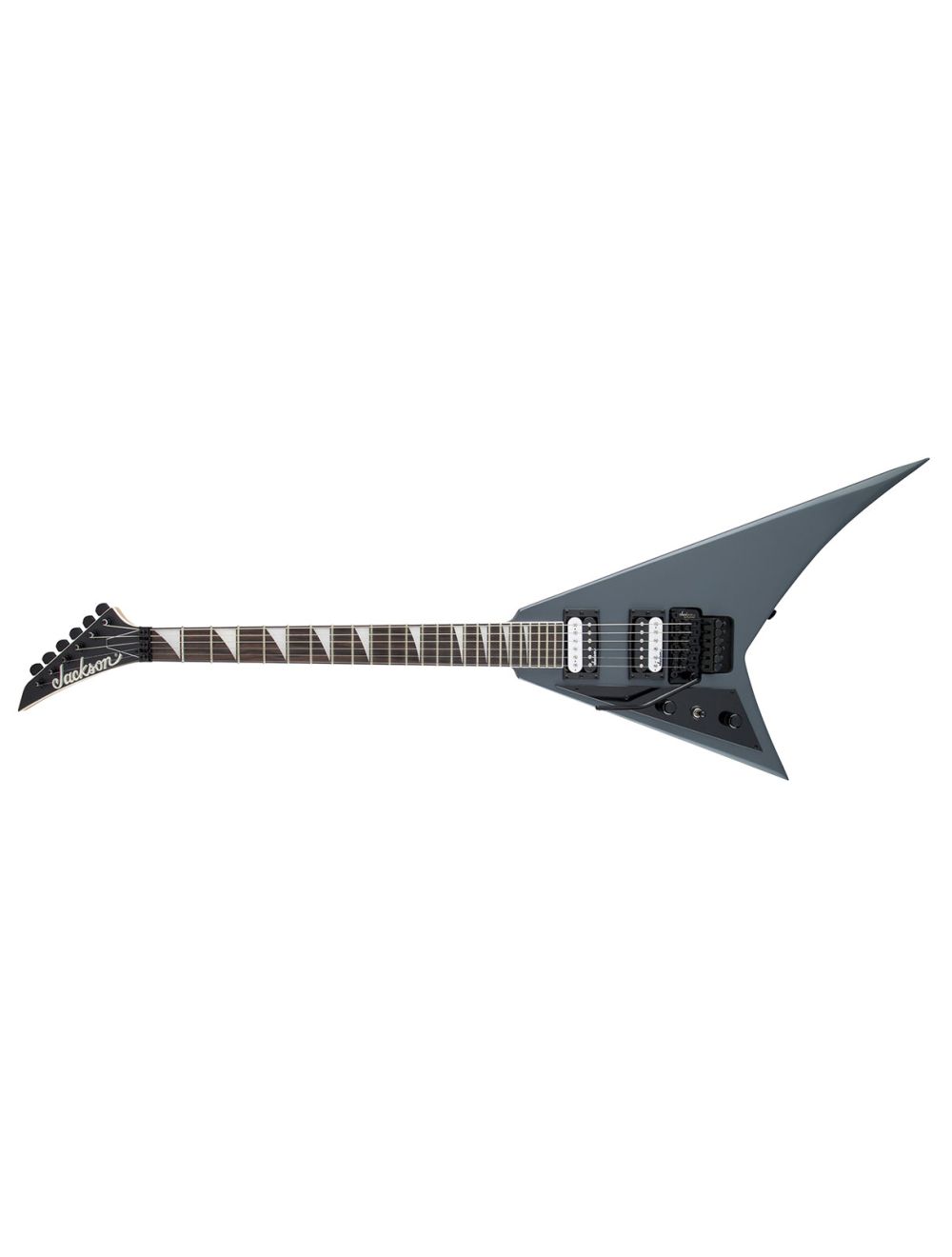 Used Jackson JS Series JS32 Rhoads LH Guitar - Satin Gray w/Amaranth FB