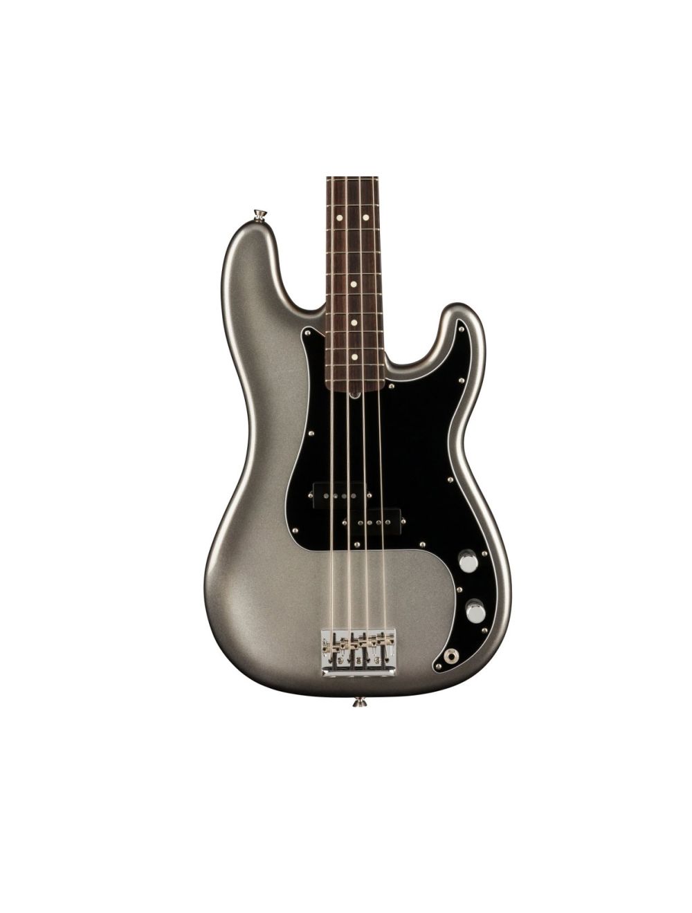 Used Fender American Professional II Precision Bass - Mercury w/ Rosewood FB