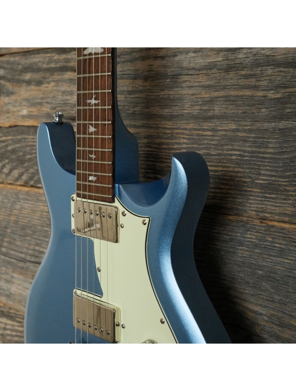 Used PRS SE Mira Electric Guitar - Frost Blue w/Case