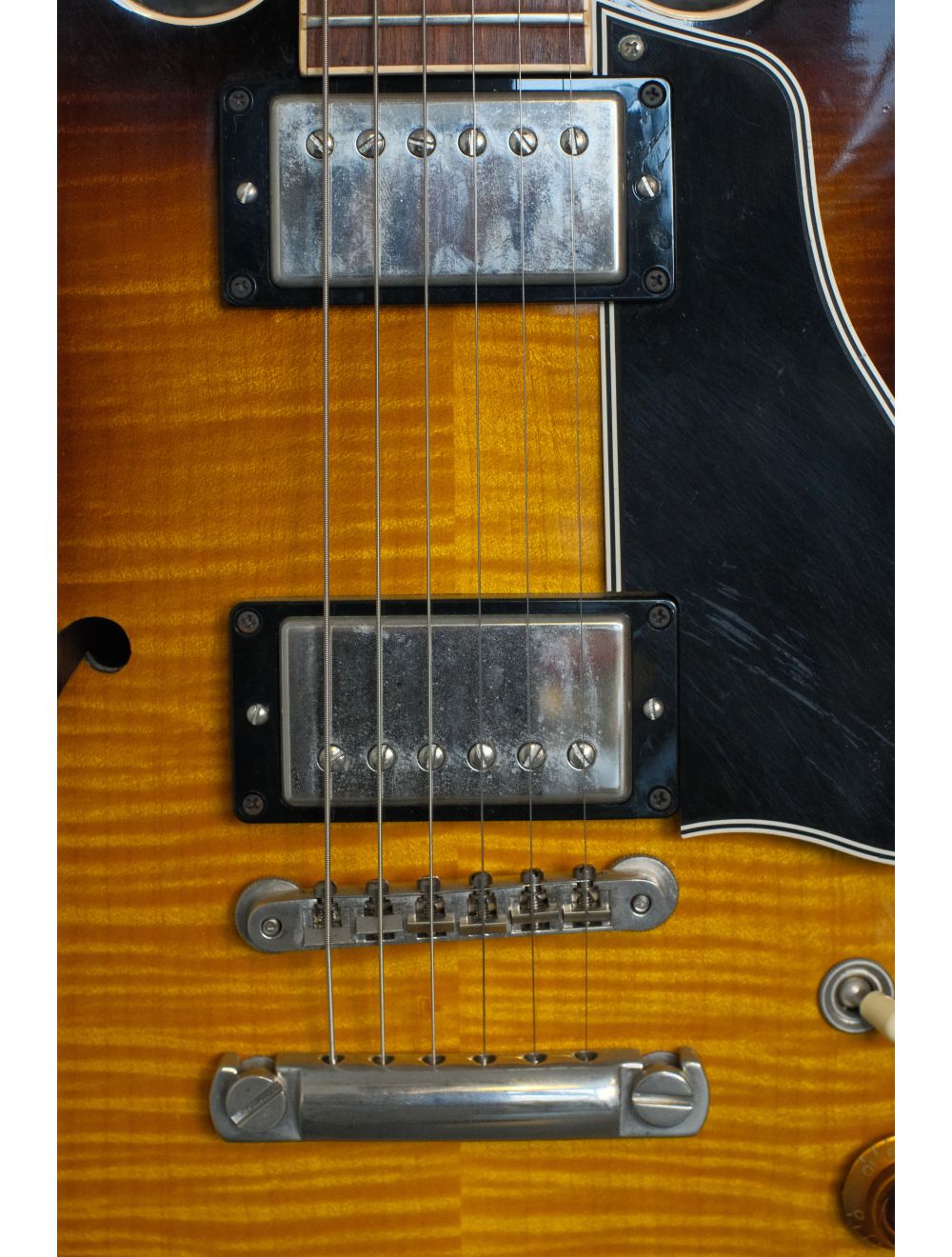 Used Gibson CS-336F Semi-Hollow Electric Guitar - Tobacco Sunburst w/OHSC