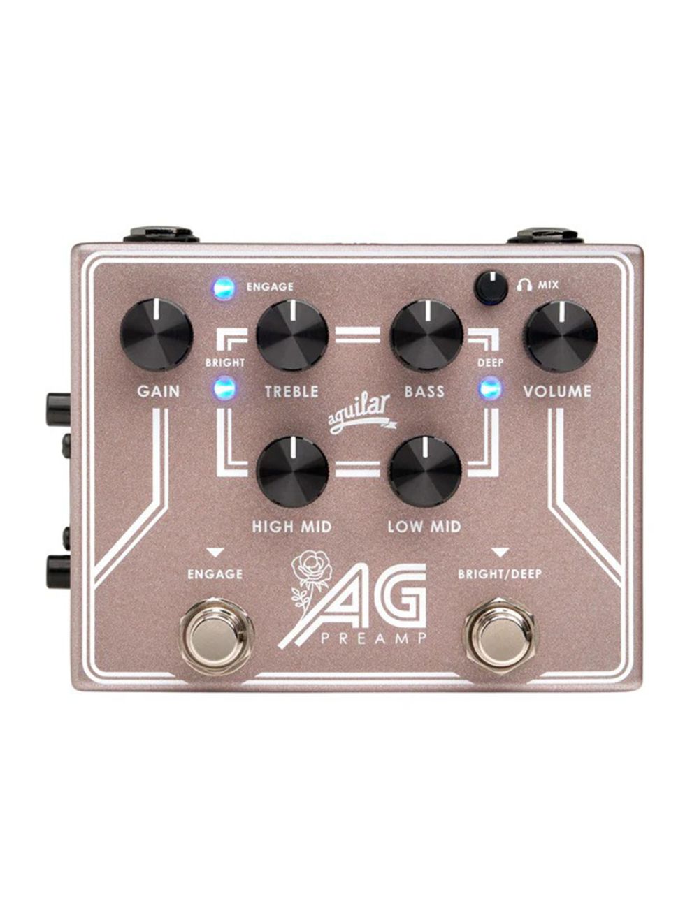 Aguilar AG Preamp/DI Pedal - Breast Cancer Awareness Month Edition - Open Box