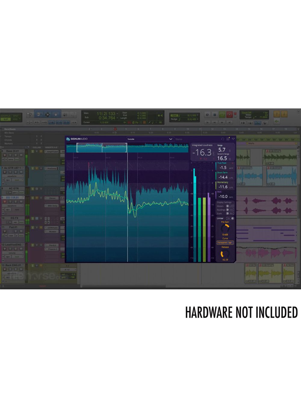 SIGNUMAUDIO BUTE Loudness Analyser 2 (STEREO)