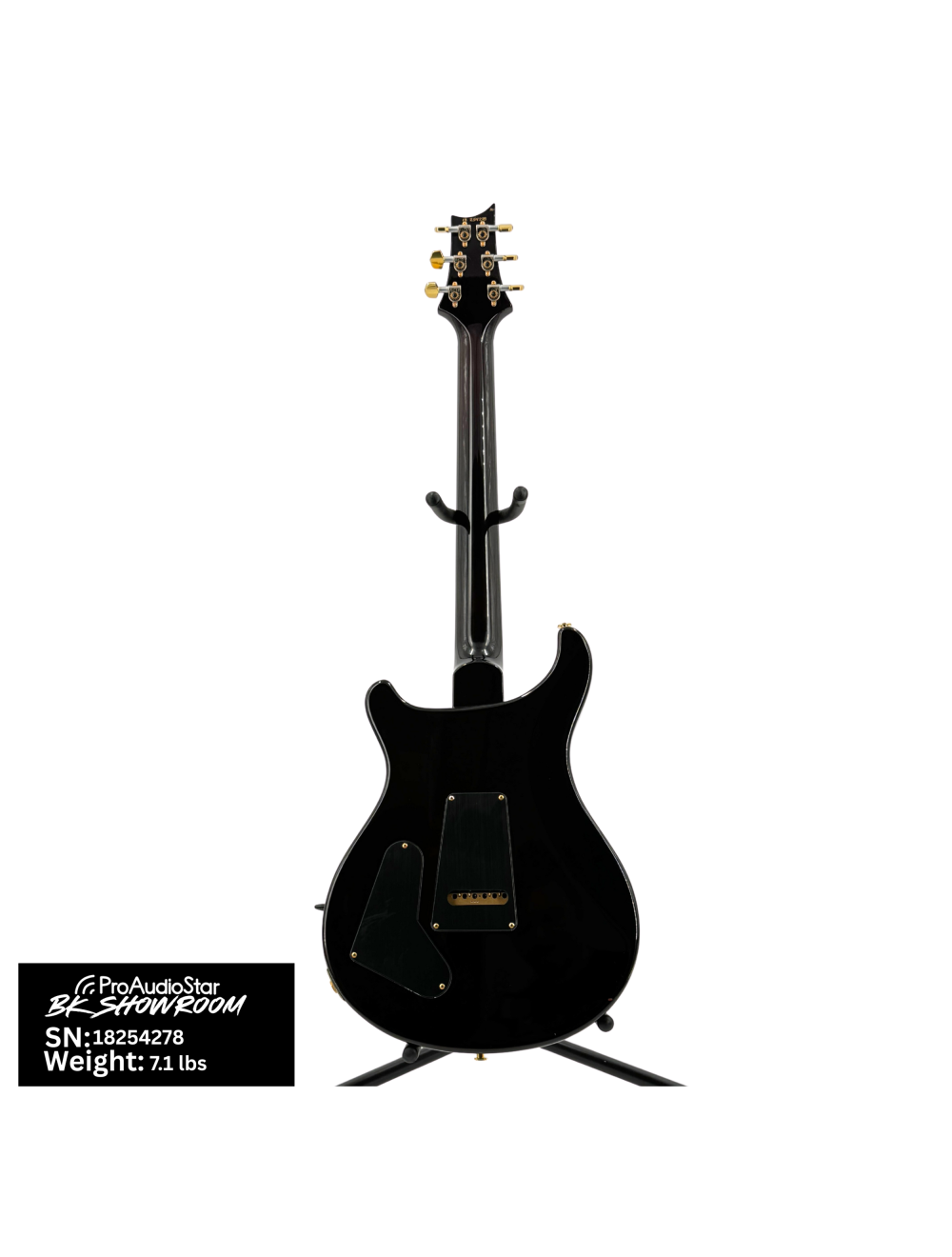 Used PRS Special Semi-Hollow 10 Top - Black Gold w/Black Wrap Burst