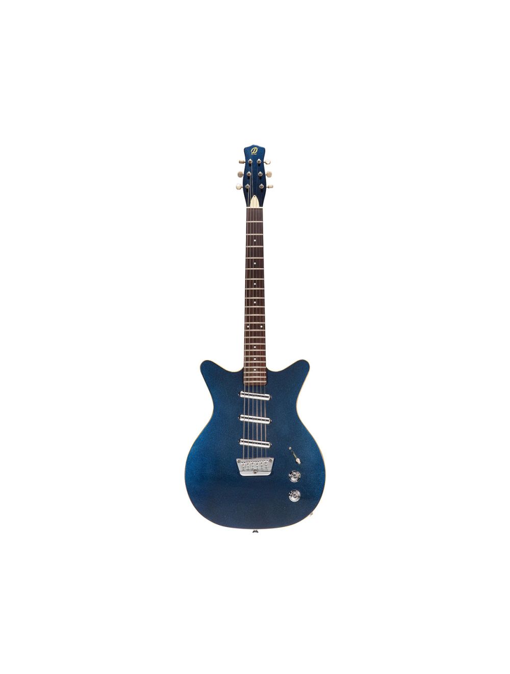 Danelectro '59 Triple Divine Electric Guitar - Blue Metallic