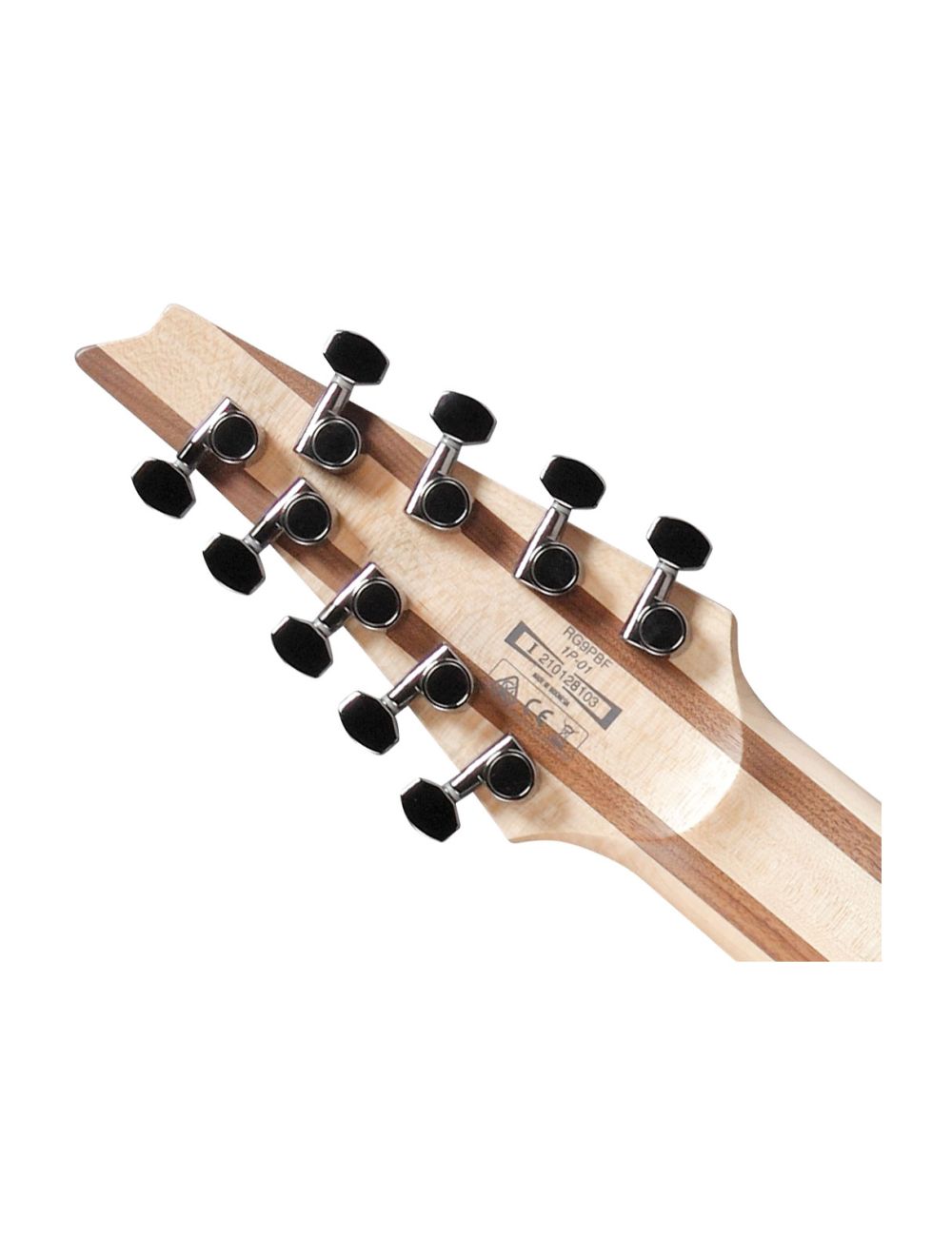 Used Ibanez RG9PBTGF RG Axe Design Lab 9-Str Guitar - Transparent Gray Burst