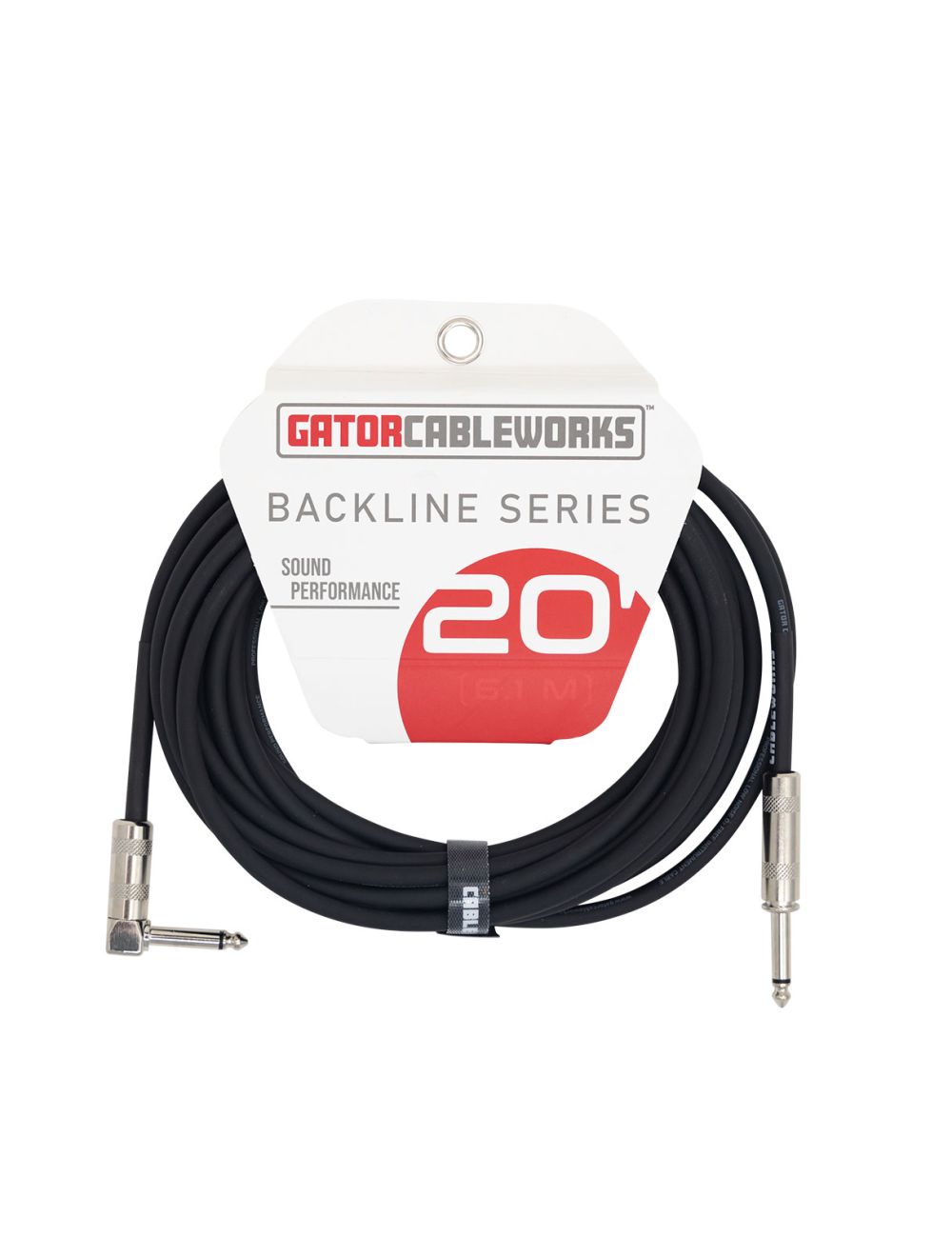 Gator Cableworks Backline 20' Instrument Cable - Open Box