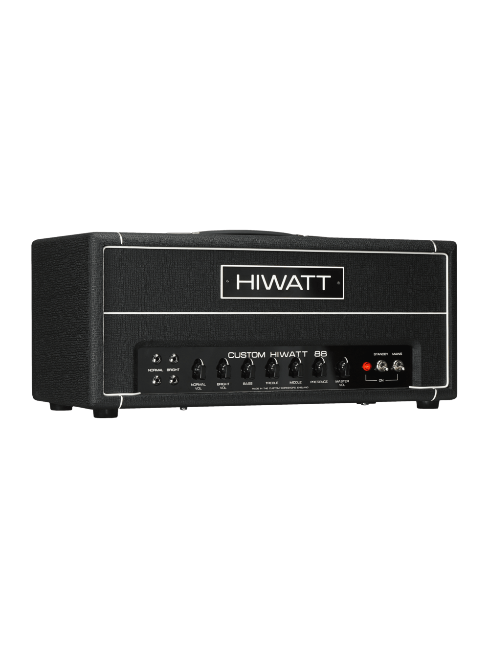 Hiwatt Custom Shop DR88 Handwired 100W Bass Amplifier Head - Black