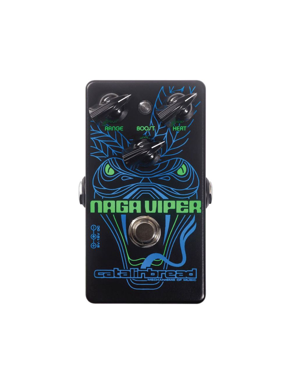 Catalinbread Naga Viper Treble Boost Pedal + 2x Gator Patch Cable 3 Pack