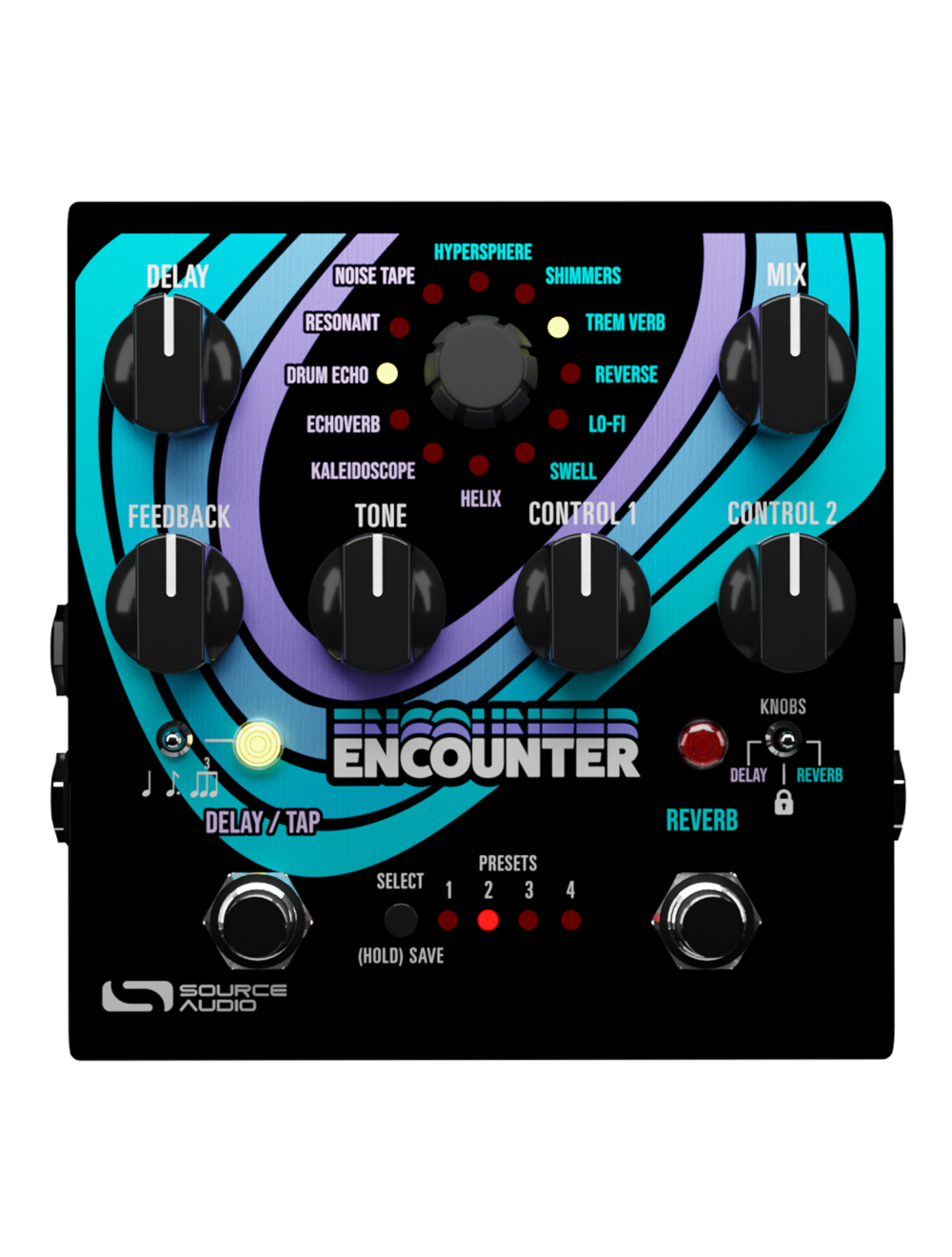 Source Audio Encounter Ambient Delay + Reverb Pedal - Open Box