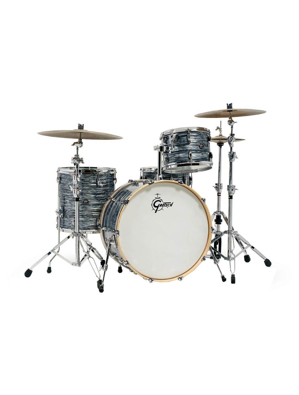 Gretsch Renown 4-pc Drum Set (24/13/16/14 Snare) - Silver Oyster Pearl