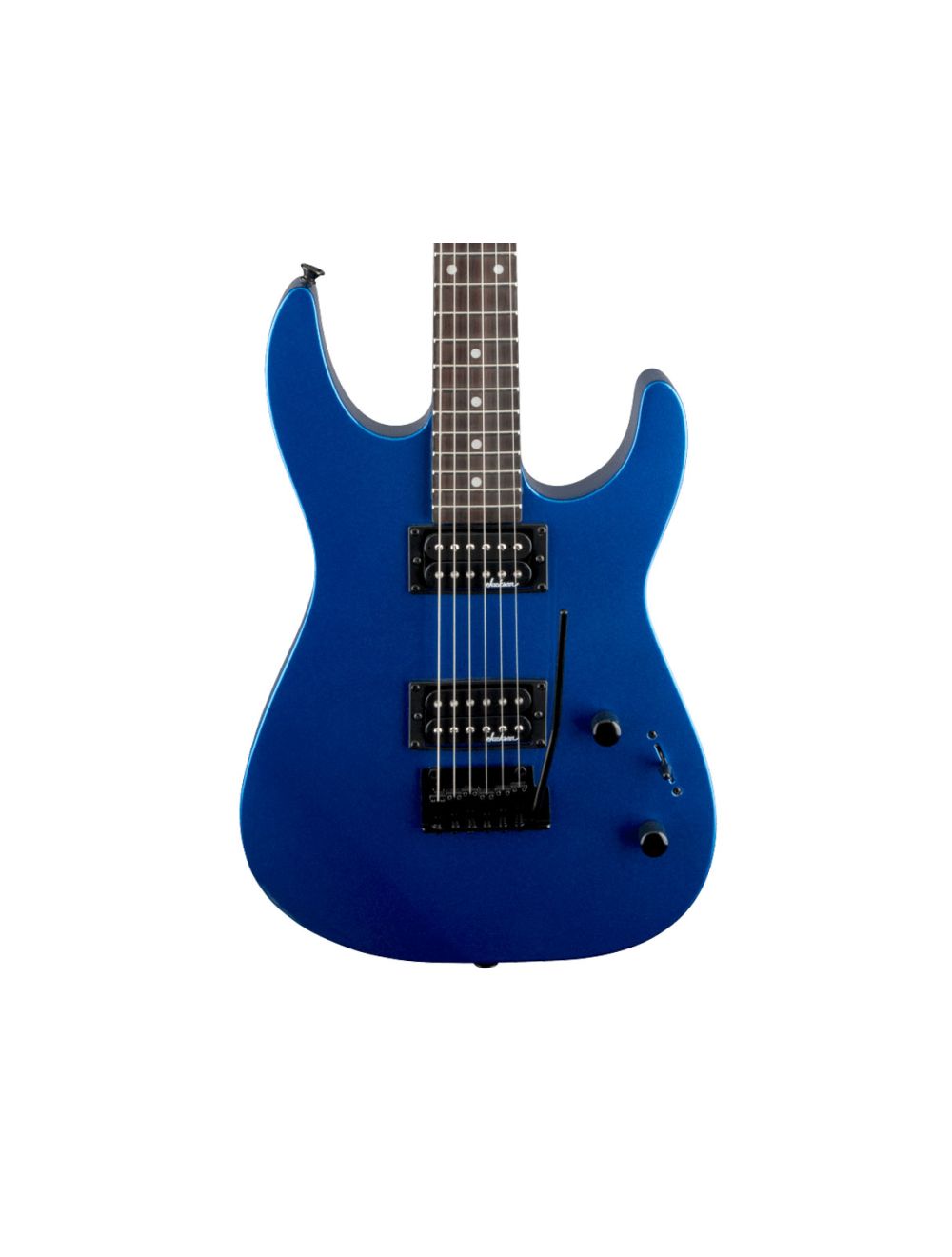 Used Jackson JS Series JS11 Dinky - Metallic Blue w/Amaranth FB