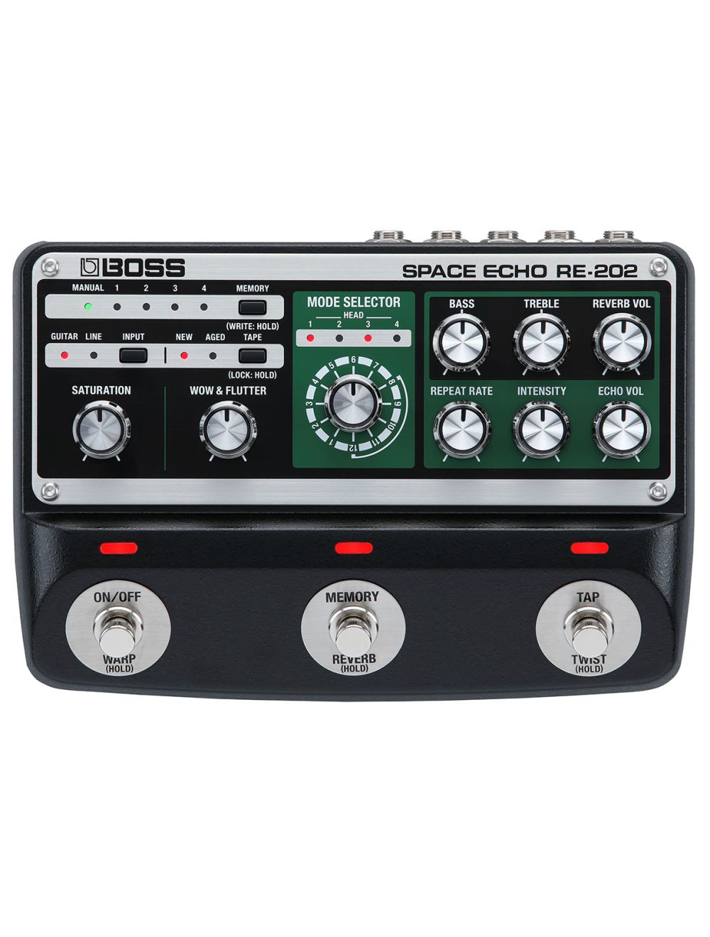 Boss RE-202 Space Echo Delay/Reverb Pedal - Open Box