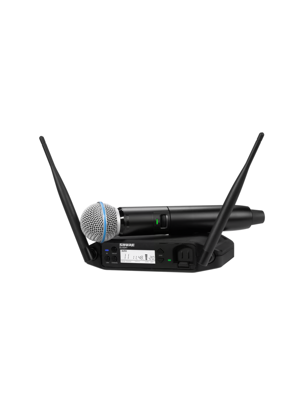 Shure GLXD24+ Digital Wireless Handheld System w/Beta 58A - Z3