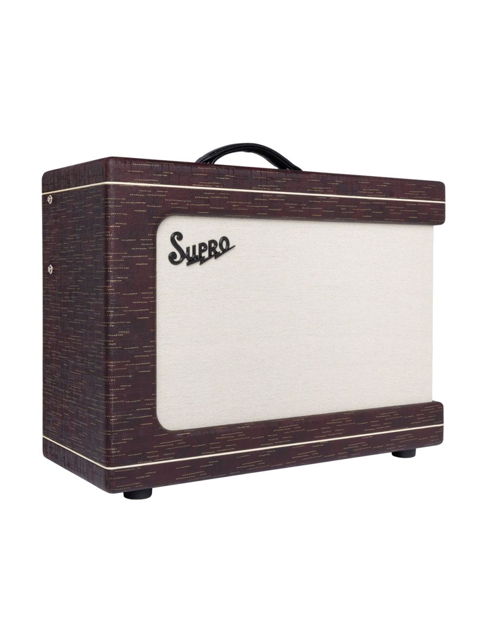Supro Ambassador 2x10" 35/50-Watt Tube Combo Amp - Burgundy Gold