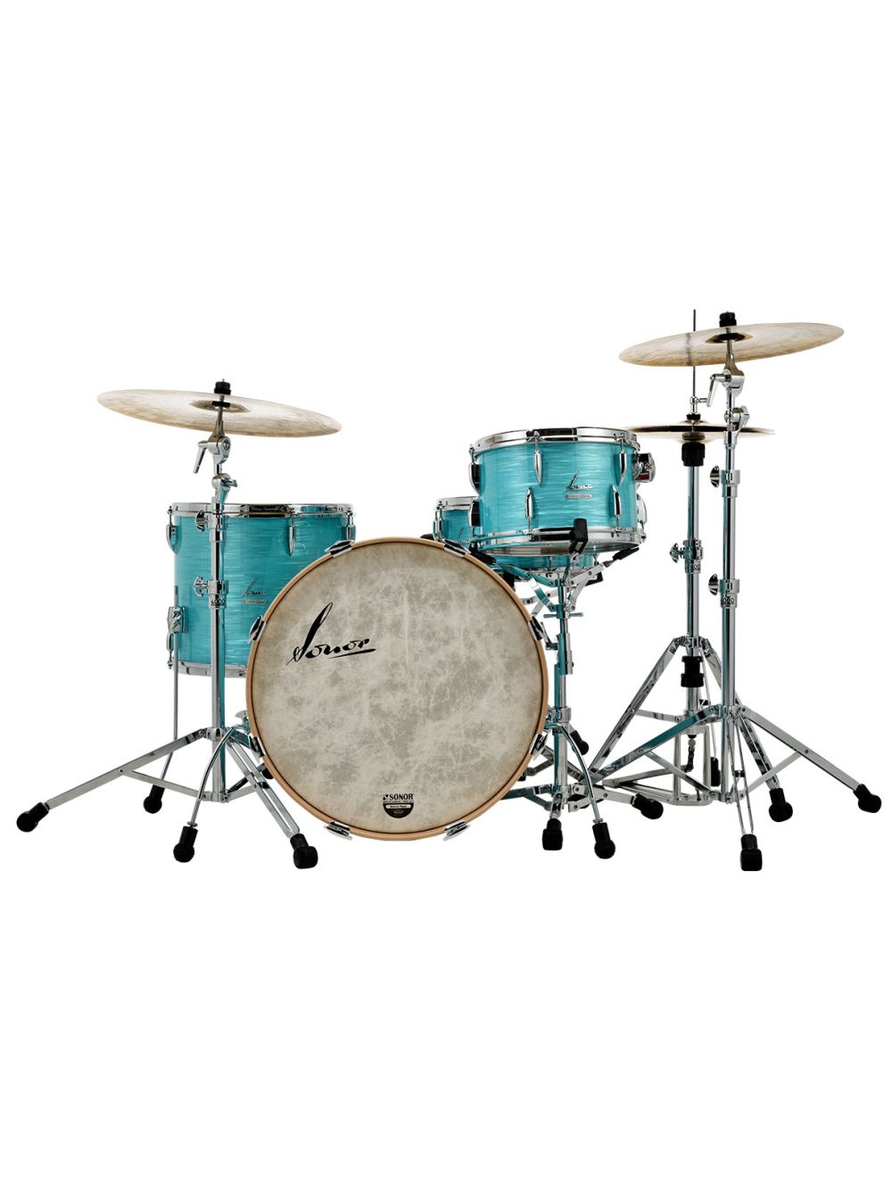 Sonor Vintage Series 3-pc Shell Pack w/ 22" Kick - California Blue