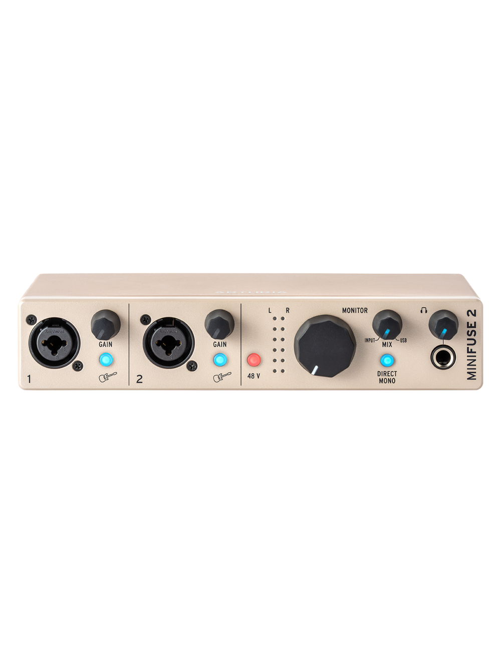 Arturia MiniFuse 2 USB-C Audio Interface - Champagne Edition