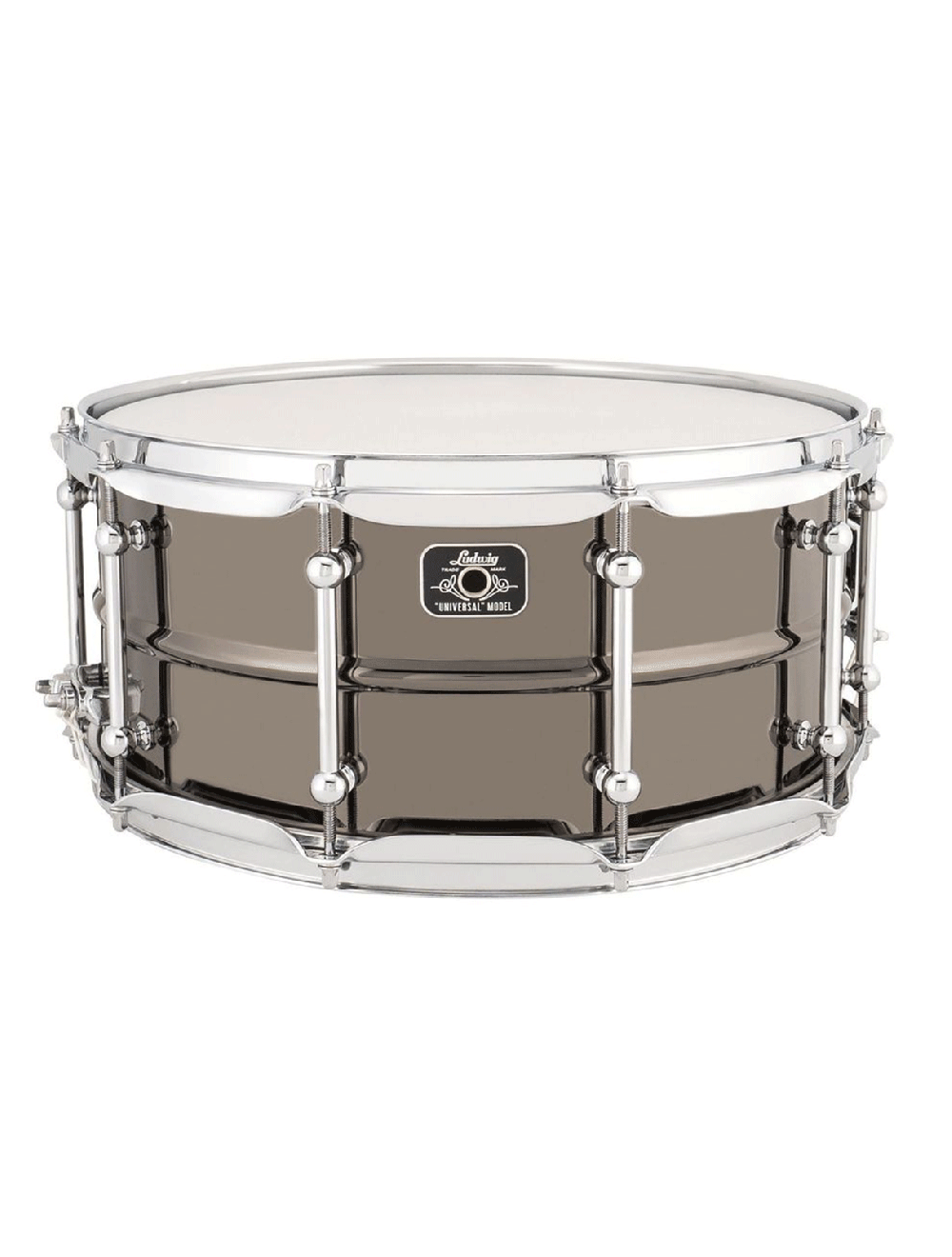 Ludwig 6.5x14" Universal Brass Snare Drum w/Chrome Hoops