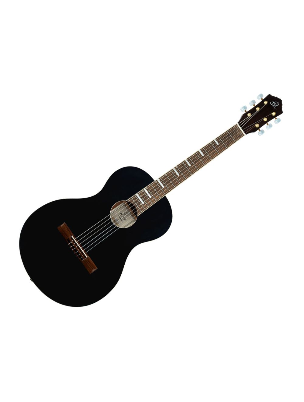 Ortega Guitars RRA-BKT Ranger Series Shortscale Nylon Parlor - Black