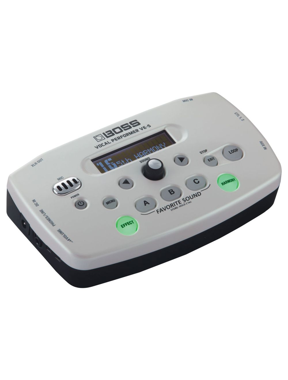 Boss VE-5-WH Vocal Effect Processor - White