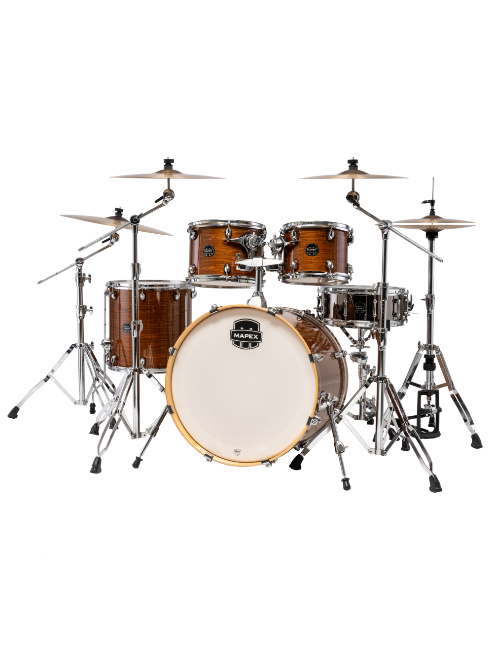 Mapex Armory Series Rock 5-Pc Shell Pack w/22" Kick - Roasted Chestnut - Open Box