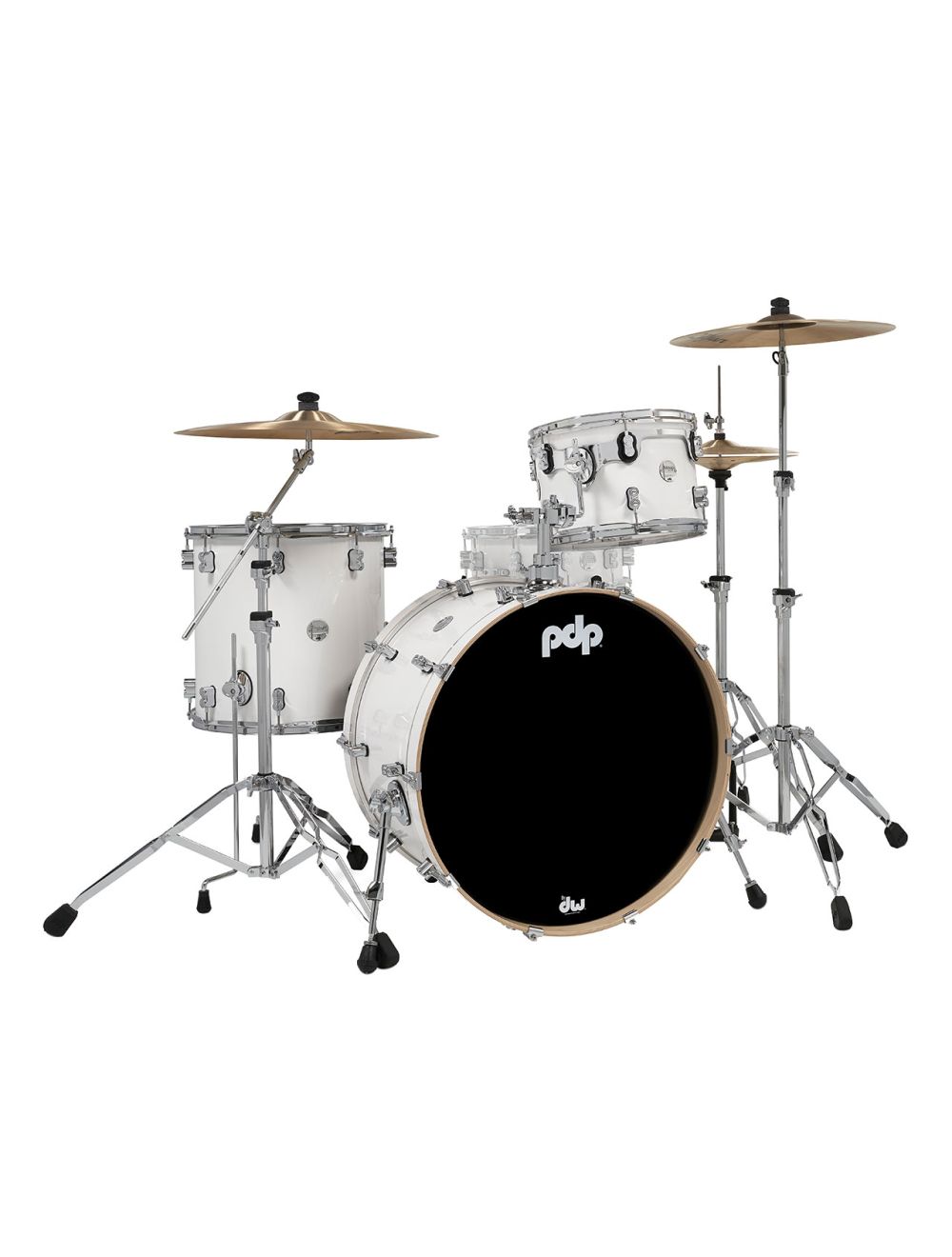 PDP Concept Maple 3-Piece Rock Shell Pack - Pearlescent White
