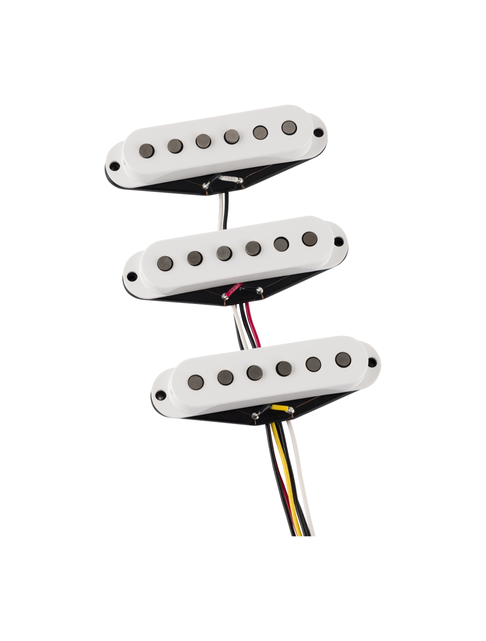 Used Fender Tex-Mex Hot Stratocaster Pickups Set - White