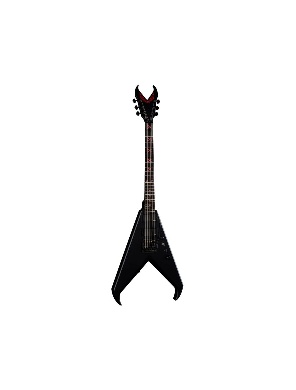 Dean Kerry King Signature V Electric Guitar Black Satin w Case