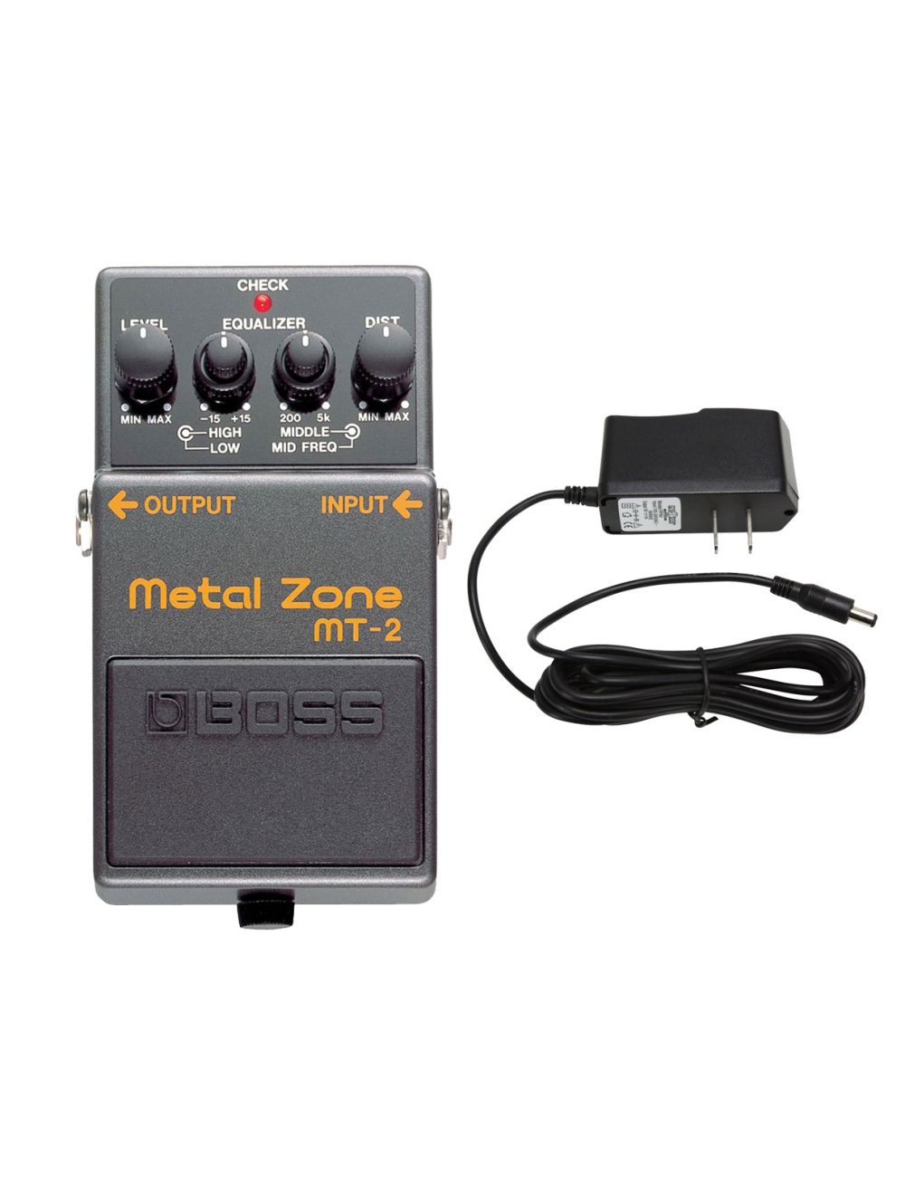 Boss Headphone Boss MT-2W Metal Zone Pedal Very Good Boss Pedal