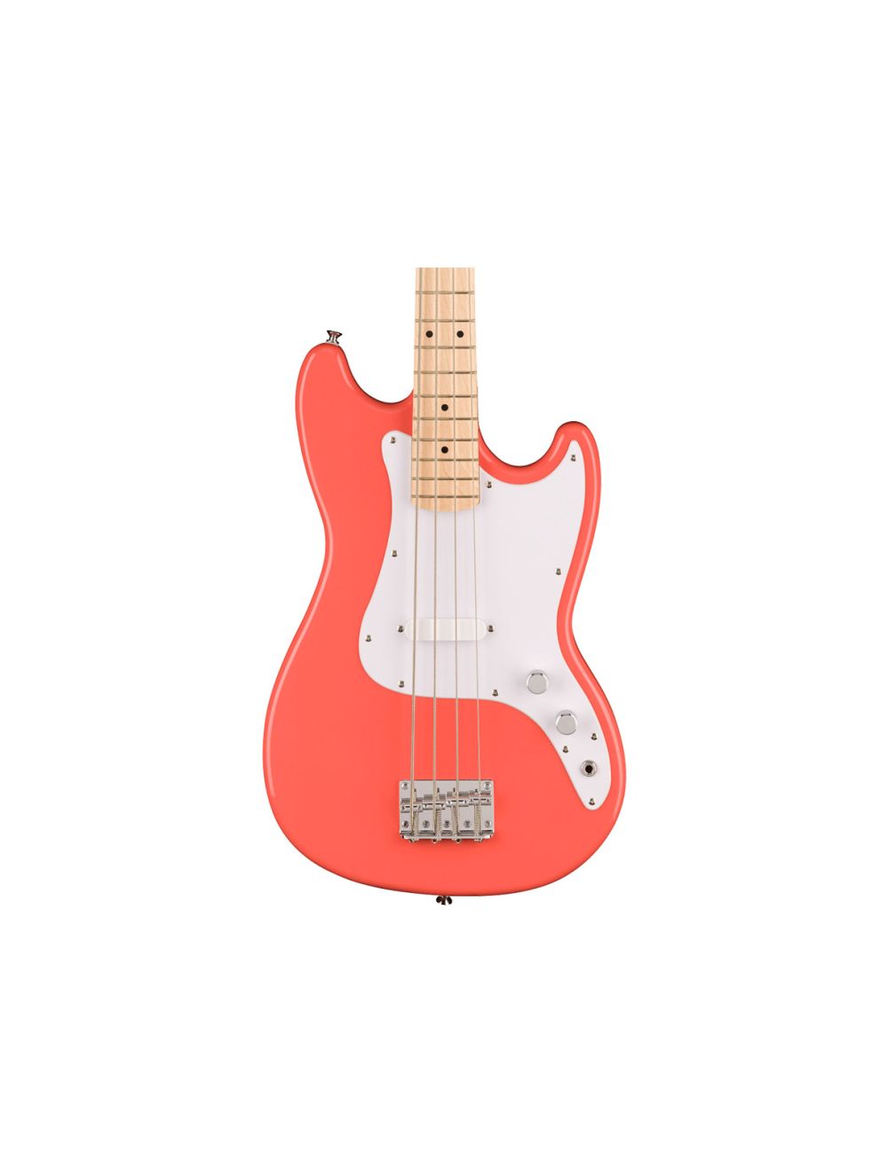 Squier Sonic Bronco Bass - Tahitian Coral w/ Maple FB