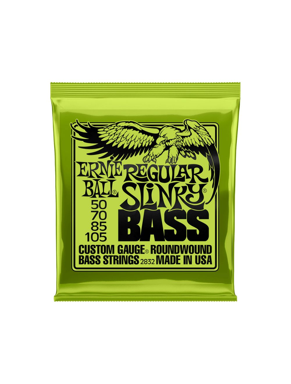 Ernie Ball Regular Slinky Bass Guitar Strings - 50-105