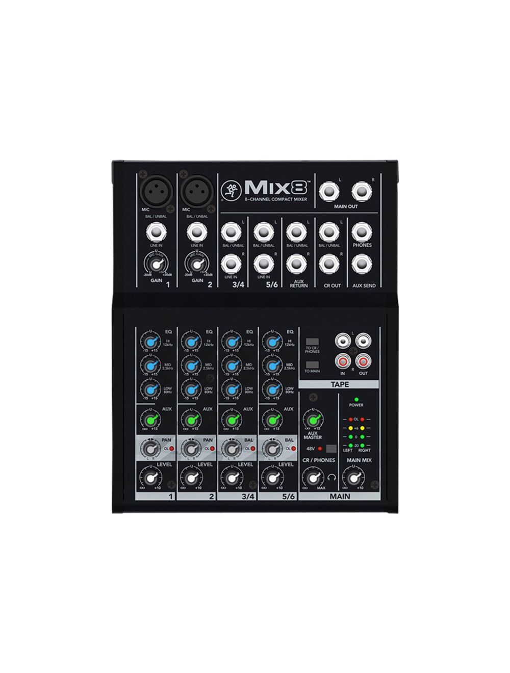 Mackie Mix8 Analog Mixer