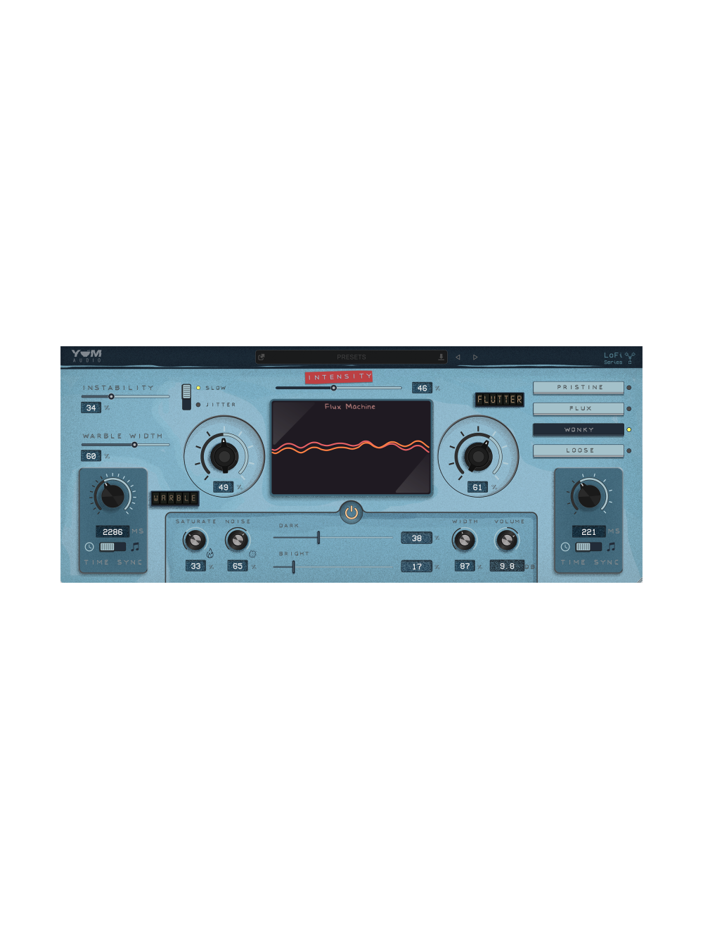 Yum Audio LoFi Flux Machine