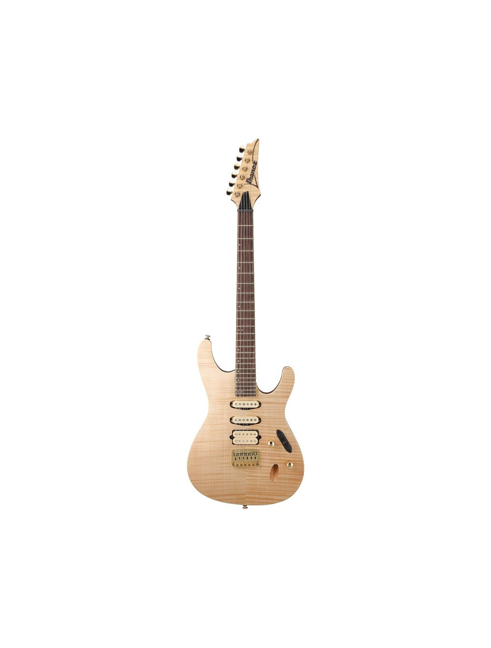 Ibanez SEW761FMNTF S Standard Electric Guitar - Natural Flat