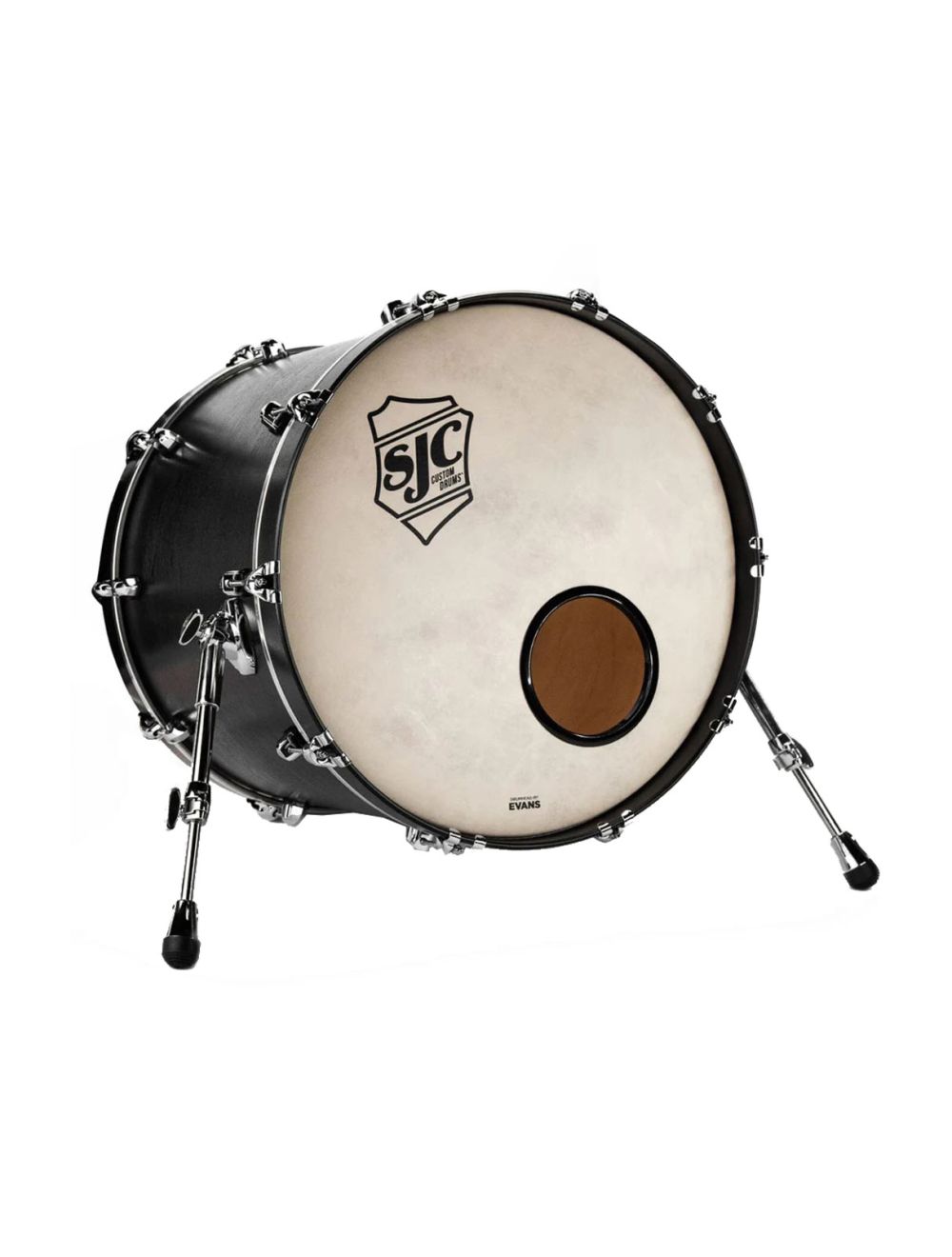 SJC Custom Drums Tour Series 18 x22 Add On Bass Drum Matte Black