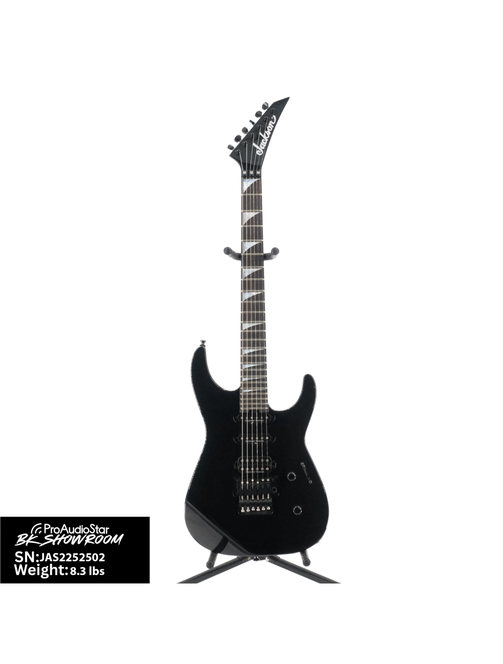 Used Jackson USA SL3 Soloist - Black w/OHSC