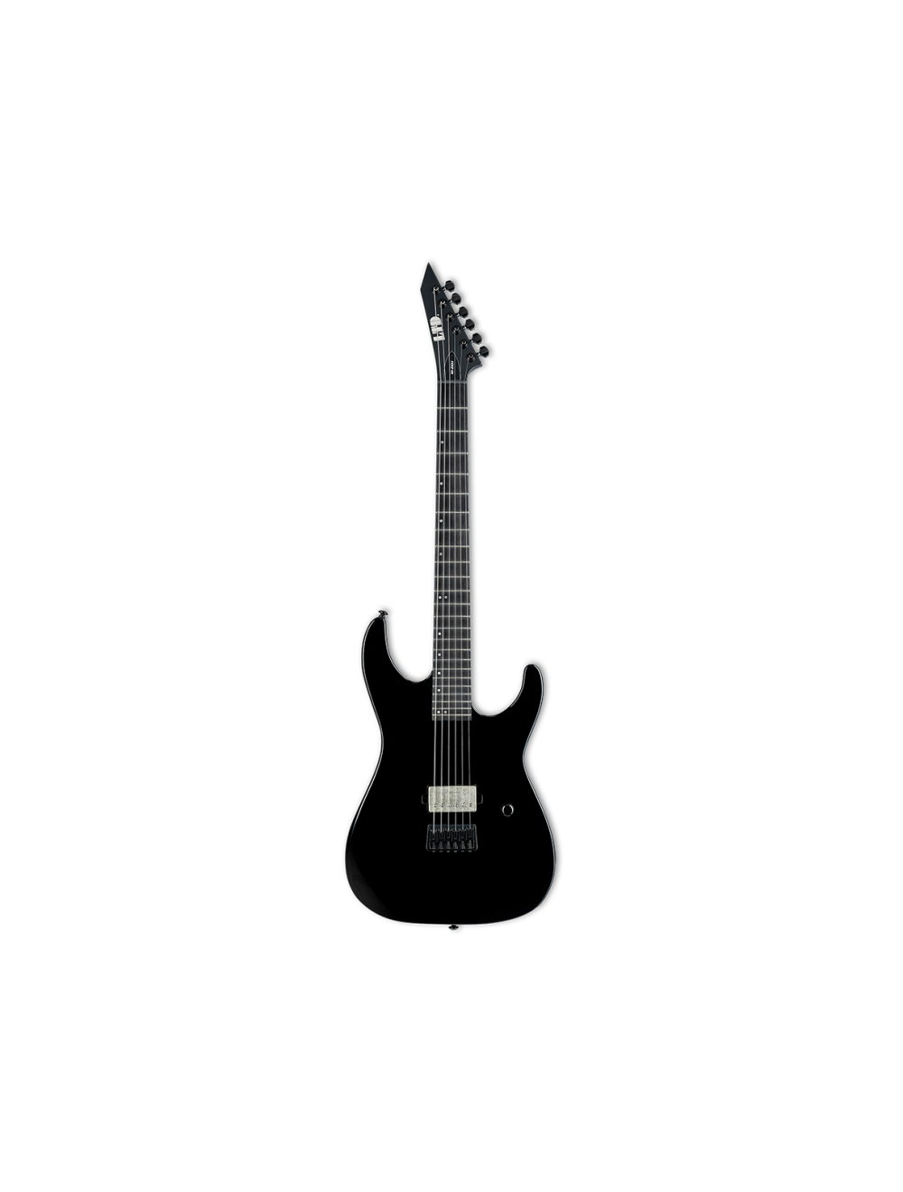 ESP LTD M-201HT Baritone Electric Guitar - Black w/Rosewood FB - B-Stock