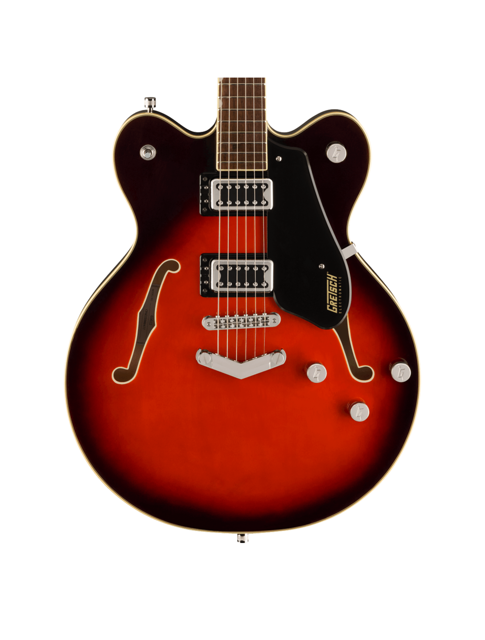 Used Gretsch G5622 Electromatic Center Block DC w/V-Stoptail - Claret Burst