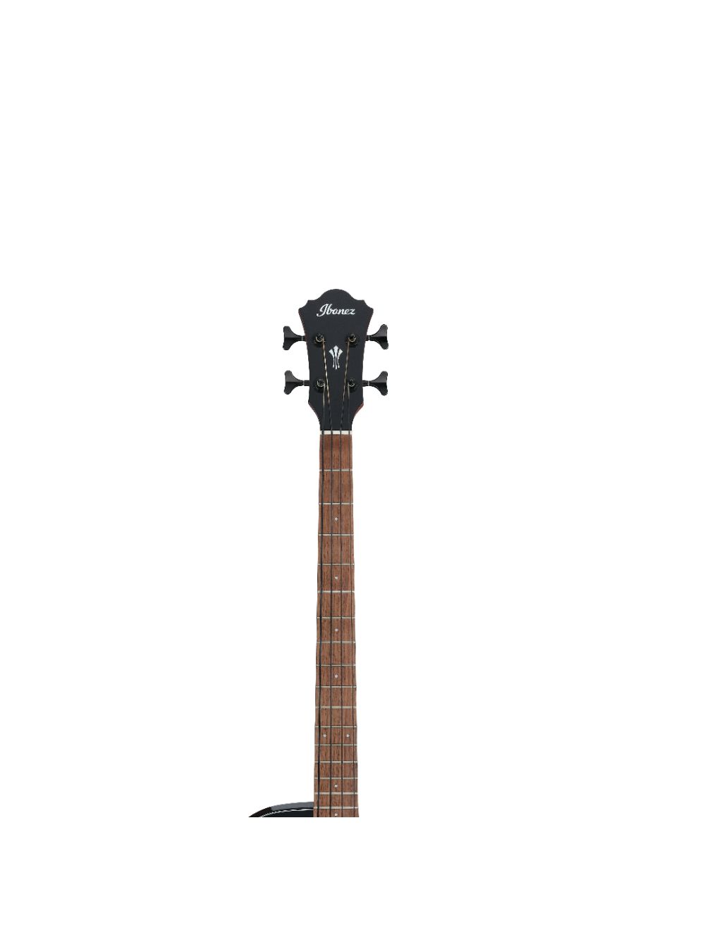 Ibanez AEGB24EBKH Acoustic Electric Bass Guitar Black High Gloss